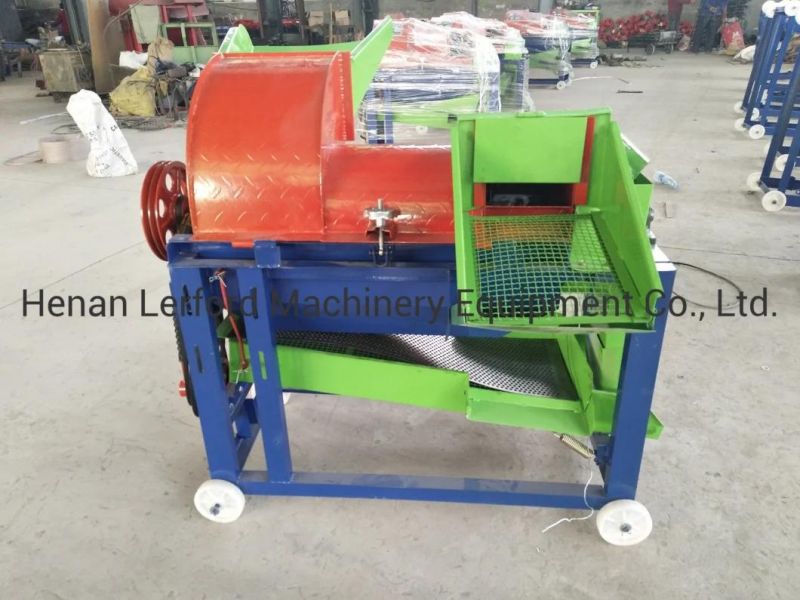 Multifunction Electric Thresher Machine Small Portable Sorghum Soybean Paddy Rice Wheat Maize Thresher Corn Thresher Machine