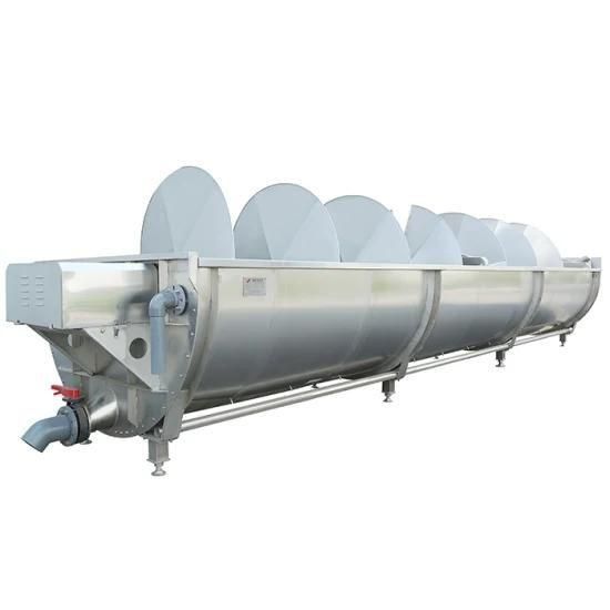Poultry Slaughtering Equipment Chicken Feet Spiral Pre-Chiller