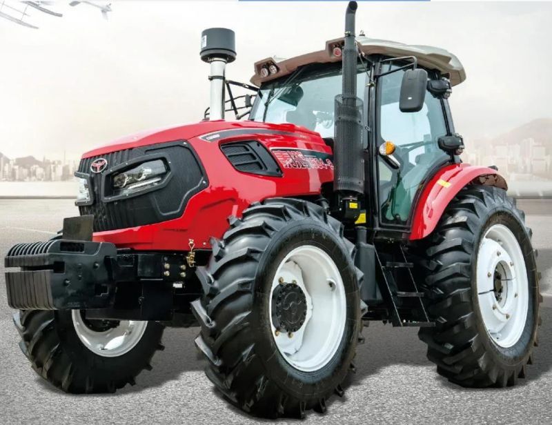 Agricultural Machinery Big Power Tiller Tractor 200HP 220HP Mounted Front Loader Backhoe