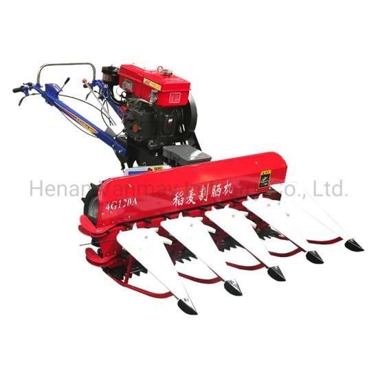 Mini Combine Harvester for Rice and Wheat Paddy Reaper Machine