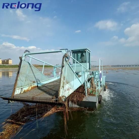 New Manufactured Water Plant Harvester Ship for Cleaning Rivers/Lakes/Reservoirs/Seashore