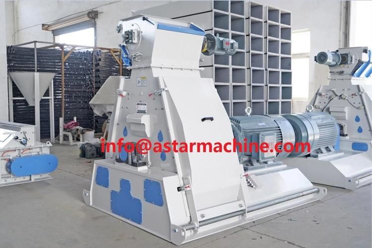 Ce Approved Agriculture Animal Feed Hammer Grinder Grain Milling Machine