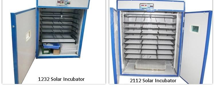 Durable Automatic Solar Power 2000 Egg Incubator Brooder for Hatching