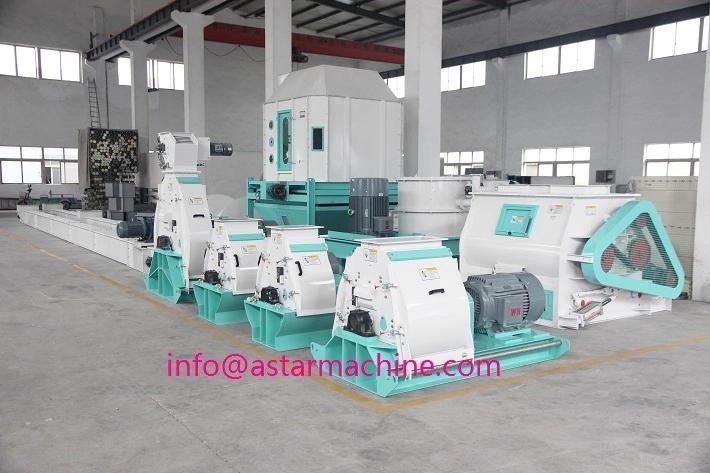 Qiaoxing Machinery 10t/H SKF Bearing Rice Hammer Mill