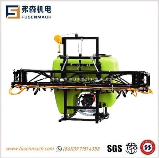 Top Quality 800L Tractor Mounted Boom Sprayer Working Width 12 Meter