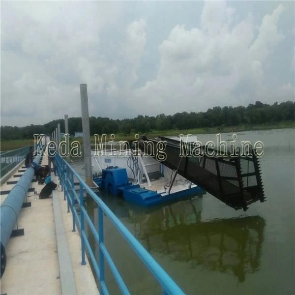 Factory Price Manufacturer of Water Hyacinth Harvester for River Cleaning