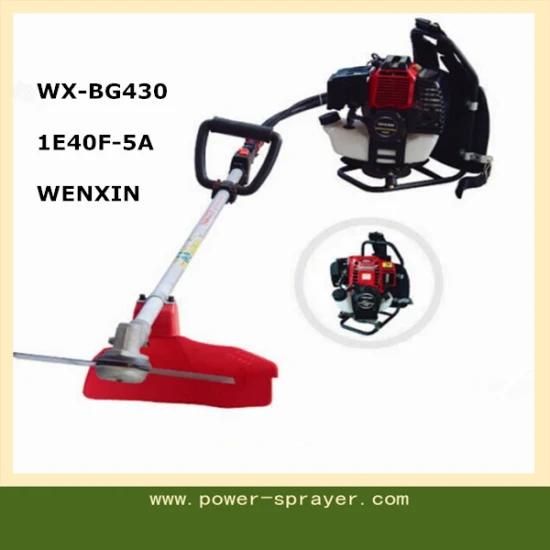 Backpack Bent 4-Stroke 1.25kw Manual Brush Cutter and Grass Trimmer