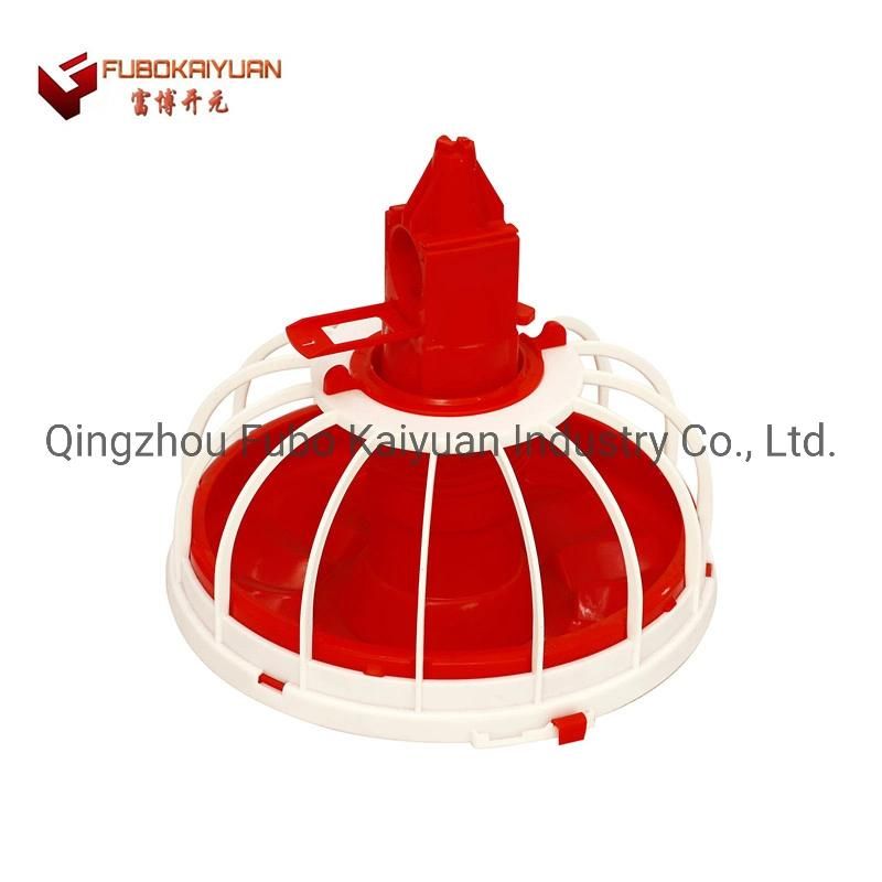 Poultry Ground Farming Automatic Chicken Feeding Pan System
