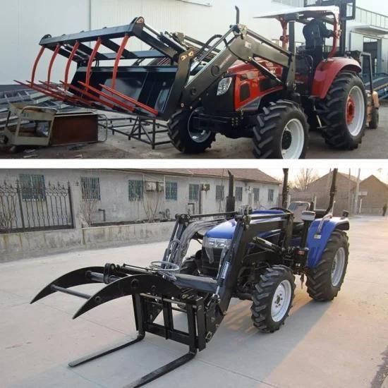 40HP 50HP Tractor with Front End Loader and Backhoe