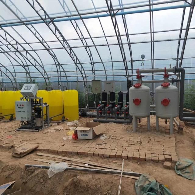 Double Filter Water and Fertilizer Simple Type Easily Operation