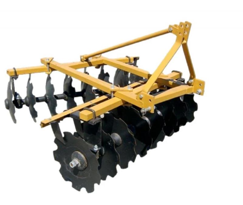 Small Tractor 3 Point Mounted 1.3m Light Duty Disc Harrow with 18"*3mm Discs