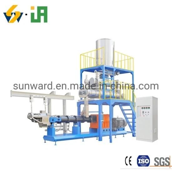 Animals Stock Feed Famsun Fish Floating Feed Automatic Production Line Equipment