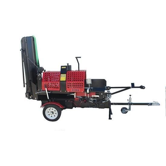 20 Ton Engine Powered Cutting Diameter 38 Cm Ce Approved Log Splitter, Automatic Log ...