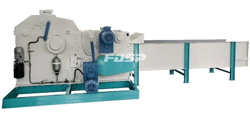 High Output Biomass Engineering Wood Chipper for Sale