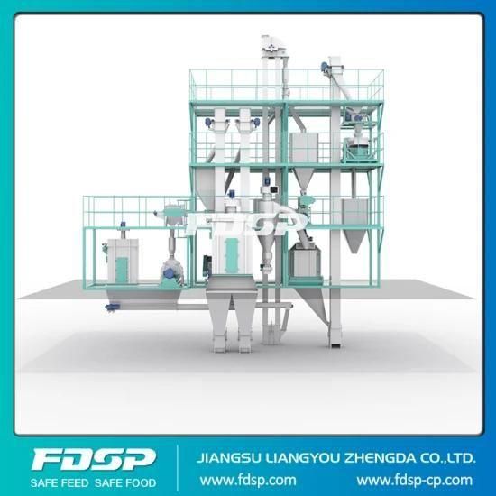 Easy Operation Cattle Feed Production Line