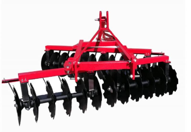 High Quality 3 Point Mounted 1.1m Light-Duty Disc Harrow with Mud Cleaner for Small Tractors