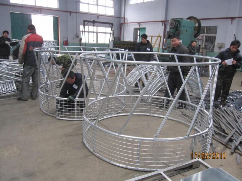 High Quality Hot DIP Galvanized and Powder Coated Bale Feeder