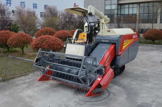 Full Feeding Crawler Self-Propelled Combined Harvester with Cabin and Air Conditioner