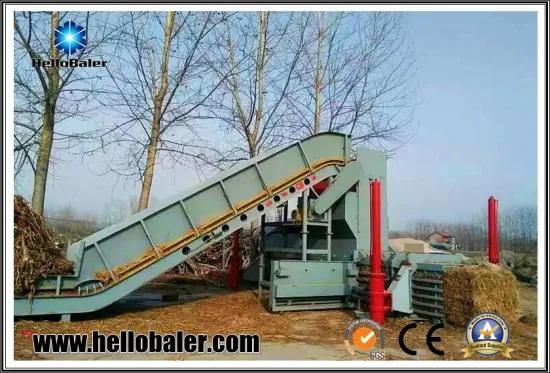 farm agriculture cotton stalk corn stalk pressing baler machine made in China