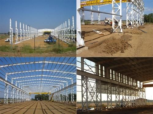 The Steel Structure Processing Workshop Warehouse