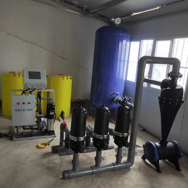 Double Filter Water and Fertilizer Simple Type Easily Operation