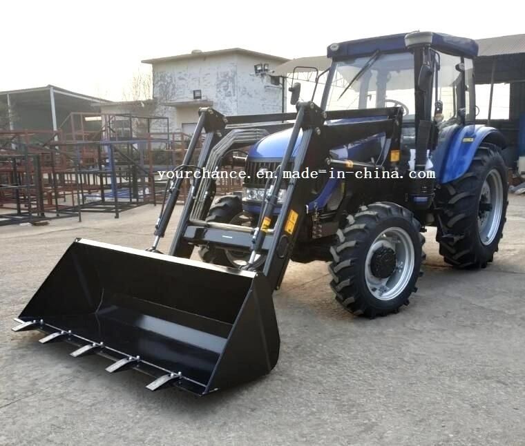 Somalia Hot Selling Tz10d Front End Loader with Standard Bucket for 80-100HP Wheel Tractor with ISO CE Certificate