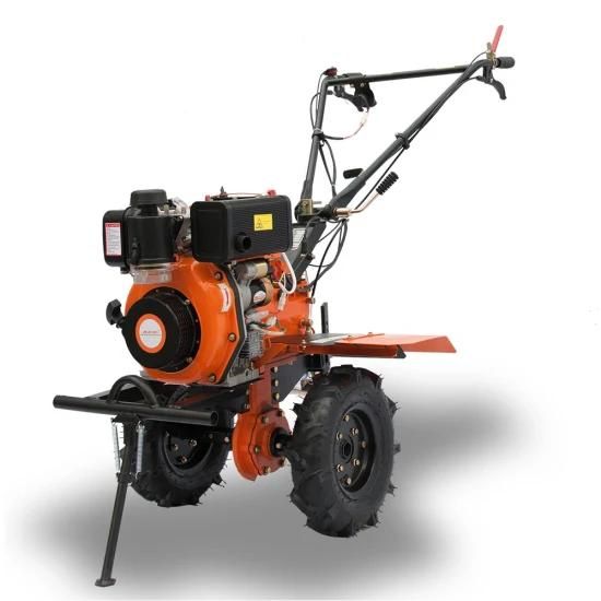 Bsd1050 7HP Handheld Crawler Rotary Cultivator Tractors Agriculture Machine Ridge Making ...