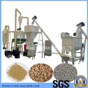 Poultry Chicken Dairy Farm Cow Feed Pellet Production Line From China Factory