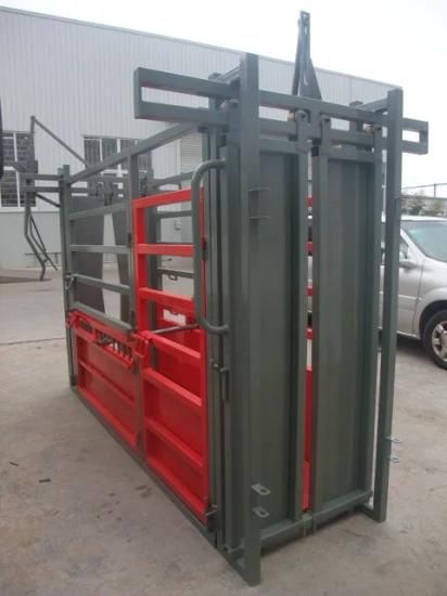 High Quality Powder Coated Cattle Crush for Sale (HLT-CC01)