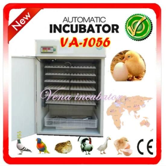 Automatic Egg Incubator 1056 Eggs Capacity Business Egg Incubator for Sale