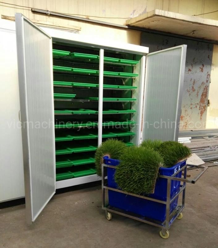 Home Use Small Hydroponic Fodder System With Auto Controller