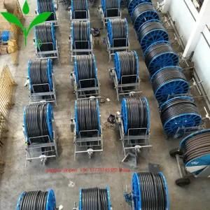 Newly Retractable Spray Water Mobile Farm Hose Reel Irrigation System 300m*60m