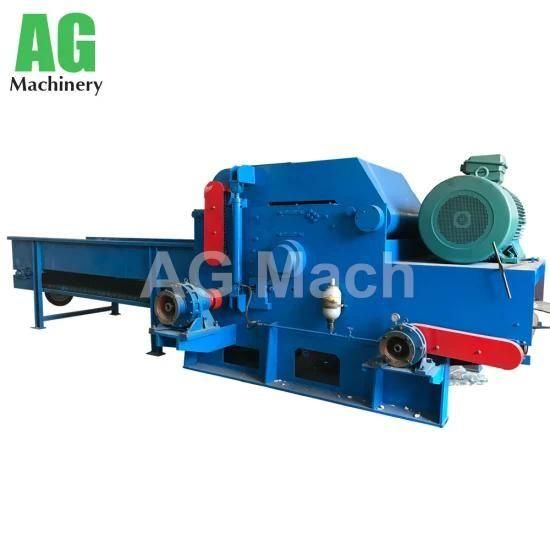 Large Output Forest Machinery Drum Wood Chipper Shredder Machine