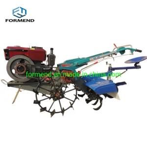 Mini Agricultural Hand Tractor Multi-Function Two Wheel Farm Tractor for Sale