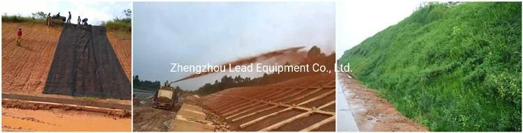 Soil Seeds Spraying Machine for Slope Protection Green