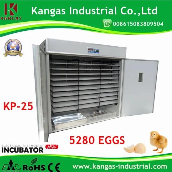 CE Approved Professional Commercial Incubator for Hatching Eggs Hold 5280 Chicken Eggs