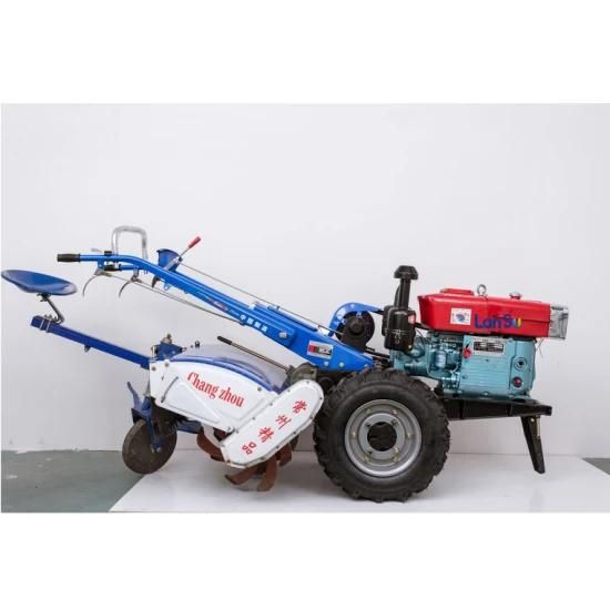 8-22HP Mini Manual Agricultural Farming Lawnmower Gardening Orchard New Walk Behind Ride ...