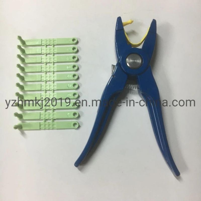 Hot Sales Blue Sheep Ear Tag Plier Poultry Wing Tag Applicator