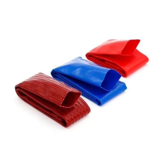Red Blue Yellow Colorful PVC Layflat Water Irrigation Hose
