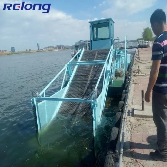 Better Price Trash Skimmer Price / Water Aquatic Weed Harvester /Weed Cutting Vessel Boat