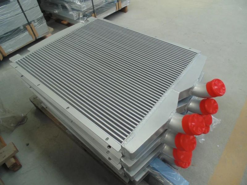 Customized Bar and Plate Aluminum Radiator for Tractors Manufacture
