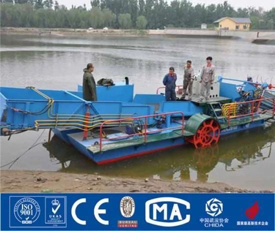 Lake Garbage Collection Boat Aquatic Weed Removal Weed Harvester