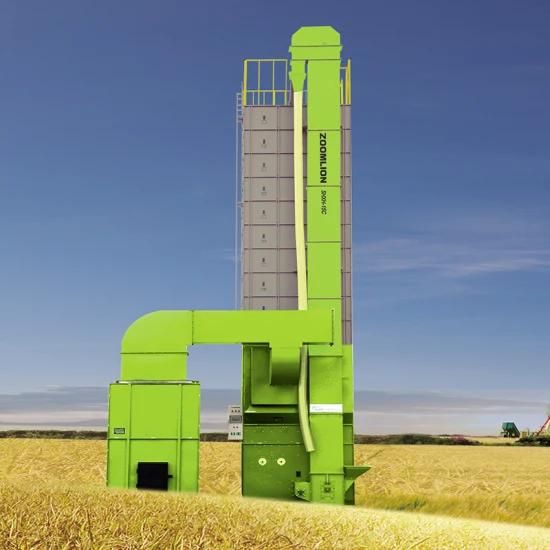 Zoomlion Maize Paddy Rice Grain Dryer Low-Temperature Cross-Flow Circulation Grain Dryer ...