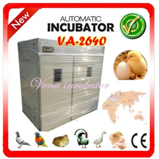 Top Selling Automatic Duck Egg Incubator with Free Spare Parts (VA-2640)