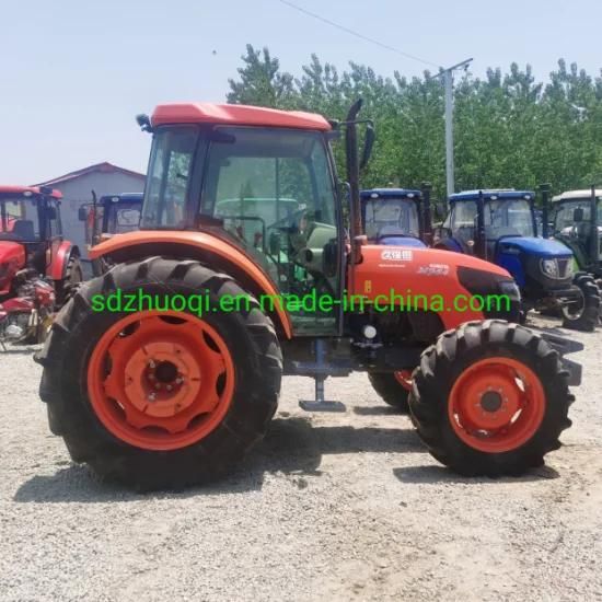Second Used 4X4 Wheel Drive Tractor Kubota 95HP with Cab with Lower Price