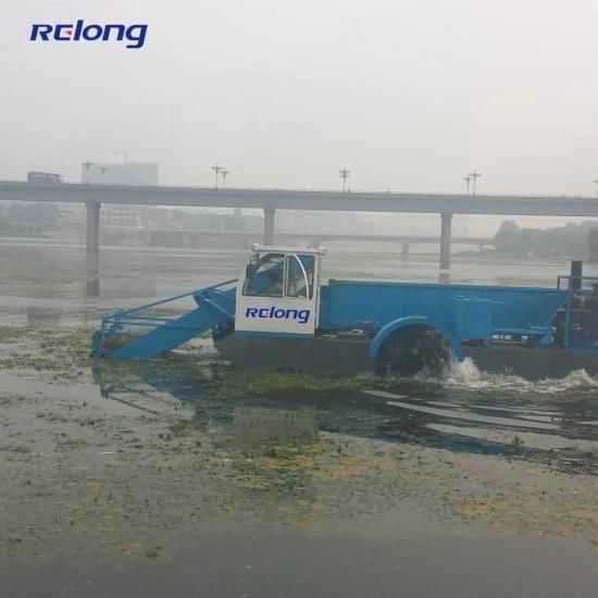Best Lake and River Cutter Machine Water Cleaning Boat Automatic Garbage Collection Vessel ...