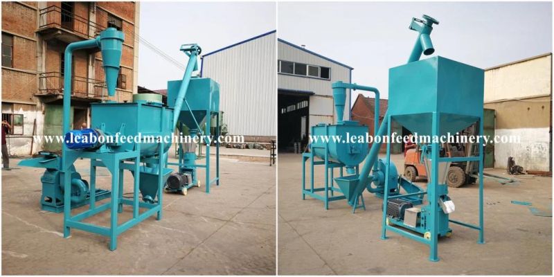 Ce Approved Chicken Poultry Animal Pellet Feed Production Machine Line