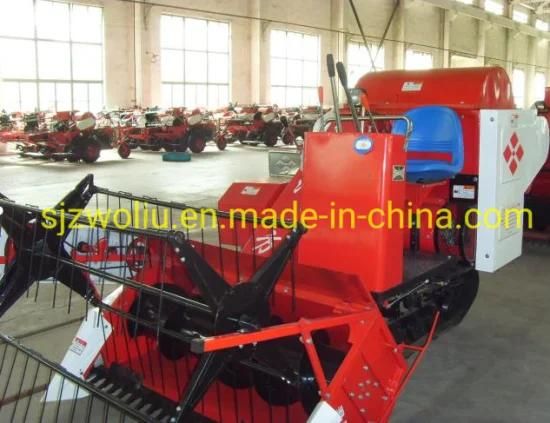 Hot Sale of Paddy Rice Combine Harvester Machine, Crawler Rice &amp; Wheat Combine Harvester, ...