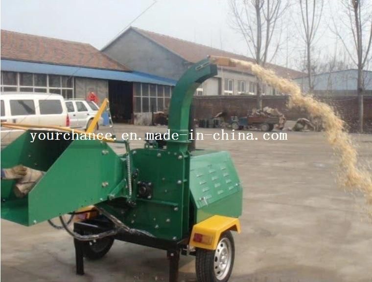 Hot Sale Factory Supplier Wc-30 Towable 30HP 8 Inch Selfpower Wood Chipper Shredder with Hydraulic Feeding System