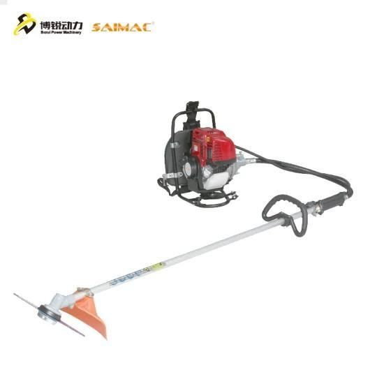 4 Strokes Backpack Gasoline Grass Cutter with CE